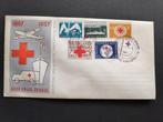 Eerstedagenvelop E31 - Rode Kruis 1957 (lees!), Verzenden, Nederland