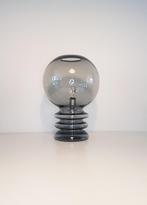 Vintage Bulb Moon glazen tafellamp van Glashutte Limburg 196, Huis en Inrichting, Lampen | Tafellampen, Gebruikt, Mid Century Modern, Vintage design