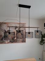 Moderne hanglamp met vier lampen, Ophalen, Zo goed als nieuw, Minder dan 50 cm, Industrieel
