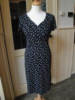Zwart polkadot jurkje JOHN CABOT maat S (z.g.a.n.), Kleding | Dames, Jurken, Zwart, Ophalen of Verzenden, Zo goed als nieuw, Knielengte