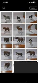 Schleich en Papo dierenverzameling 64 stuks, Verzamelen, Dierenverzamelingen, Wild dier, Ophalen of Verzenden, Zo goed als nieuw