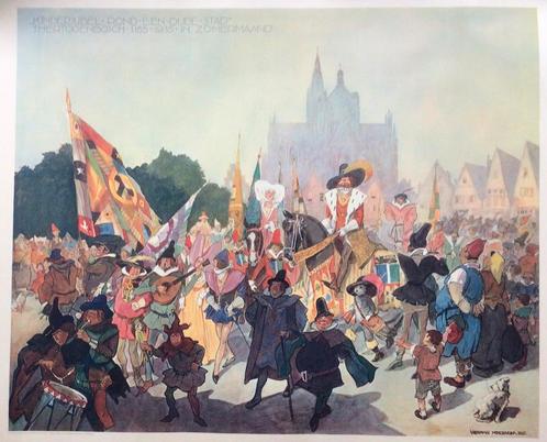 Herman Moerkerk Kinderjubel.  meerkleuren koperdiepdruk, Antiek en Kunst, Kunst | Litho's en Zeefdrukken, Ophalen of Verzenden