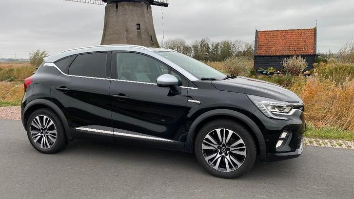 Renault Captur E-tech Plug-in Hybrid 160pk Aut 2021 Zwart, Auto's, Renault, Particulier, Captur, ABS, Achteruitrijcamera, Adaptive Cruise Control