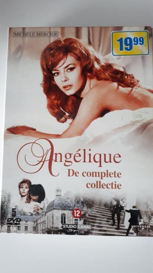 Angélique, 5 delige dvd box met de prachtige Michele Mercier, Cd's en Dvd's, Dvd's | Tv en Series, Zo goed als nieuw, Boxset, Vanaf 12 jaar