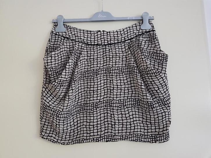 Rok -- maat M / 38 -- merk: Eksept, Kleding | Dames, Rokken, Zo goed als nieuw, Maat 38/40 (M), Zwart, Boven de knie, Ophalen of Verzenden