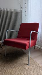 Vintage stoel, Ophalen, Gebruikt, Rood, Eén