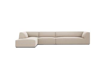 Windsor & Co Sao Hoekbank met Links Beige Velvet | €1999, nu beschikbaar voor biedingen