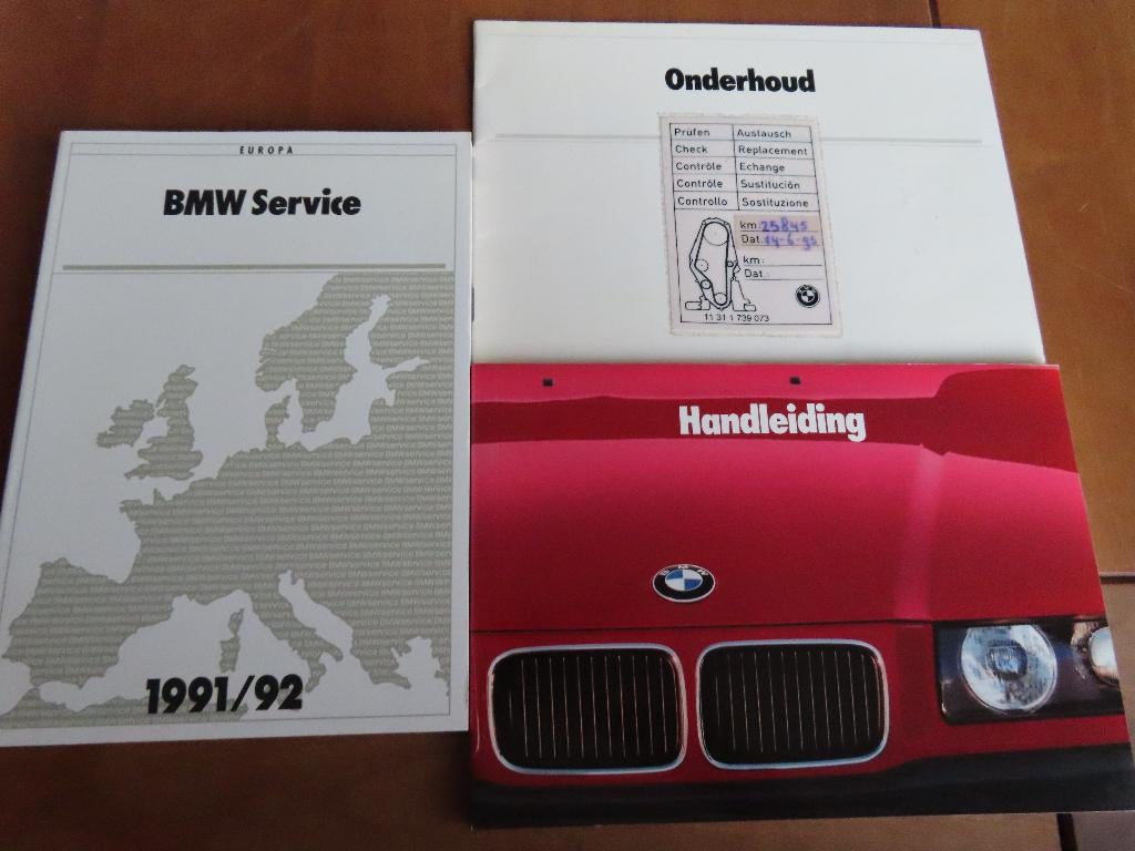 Instructieboek BMW 3-serie E36 BMW 316i 318i 320i 325i 1990, Ophalen of Verzenden