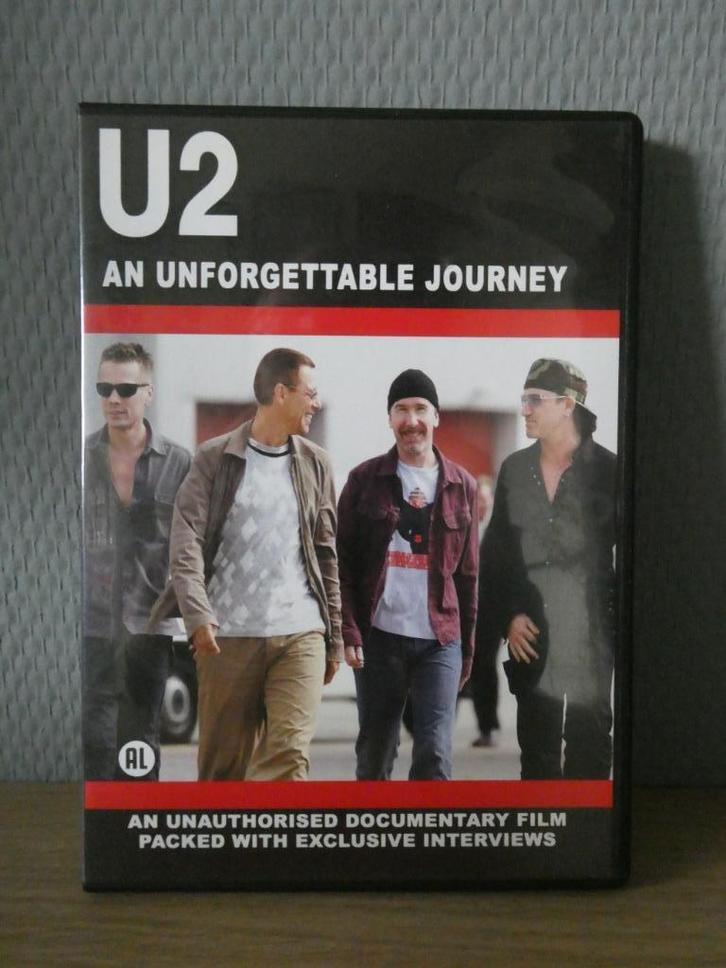 U2 An Unforgettable Journey DVD, Cd's en Dvd's, Dvd's | Muziek en Concerten, Zo goed als nieuw, Documentaire, Alle leeftijden