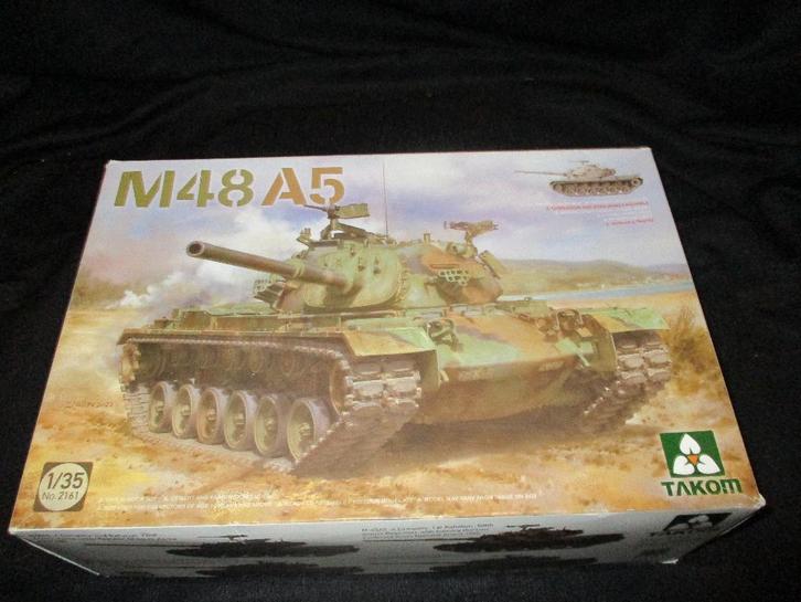 D-133,TAKOM 1-35,NO,2161,M48A5, Hobby en Vrije tijd, Modelbouw | Auto's en Voertuigen, Nieuw, Overige typen, 1:32 tot 1:50, Overige merken