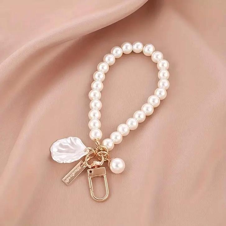 Elegante Parel Sleutelhanger - Nieuw, Sieraden, Tassen en Uiterlijk, Overige Accessoires, Nieuw, Verzenden