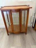 Theekastje, Huis en Inrichting, Kasten | Vitrinekasten, Ophalen, Gebruikt, Eikenhout, 50 tot 100 cm