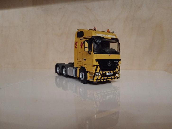 Mercedes Actros Speciaal transport WSI, Hobby en Vrije tijd, Modelauto's | 1:50, Nieuw, Bus of Vrachtwagen, Wsi, Ophalen of Verzenden