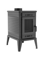 26013 Gietijzeren houtkachel 9,5 kw  kookfunctie!! Koza/K10, Ophalen, Info@woonwarmer.nl, 4264RM, Vrijstaand