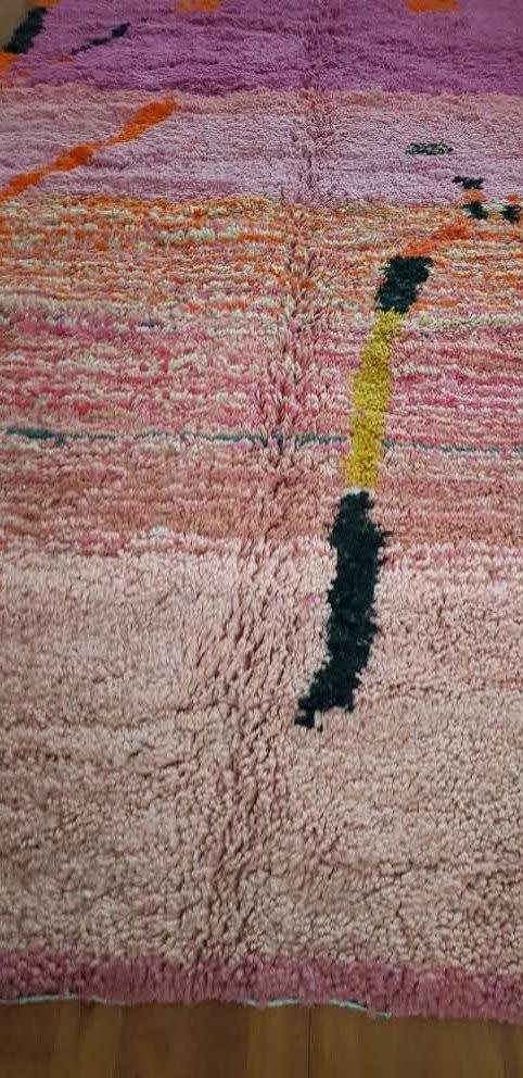 Handgeknoopt Berber kleed wol, Huis en Inrichting, Stoffering | Tapijten en Kleden, Zo goed als nieuw, 150 tot 200 cm, 200 cm of meer