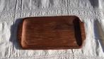 Vintage teakhouten klein dienblaadje, Ophalen of Verzenden, Gebruikt, Hout