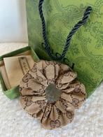 Upcycled Gucci brown scrunchie, Ophalen of Verzenden, Zo goed als nieuw
