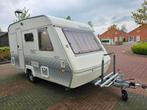 Beyerland Sprinter 390-D 4-pers voortent luifel mover fietse, Caravans en Kamperen, Beyerland, Dwarsbed, Particulier, Standaardzit