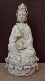 Blanc de Chine Guanyin  - Porselein- (26cm), Antiek en Kunst, Ophalen of Verzenden