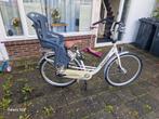 Batavus fiets met kinderzitje achterop, Achterzitje, 9 t/m 18 kg, Batavus, Ophalen of Verzenden
