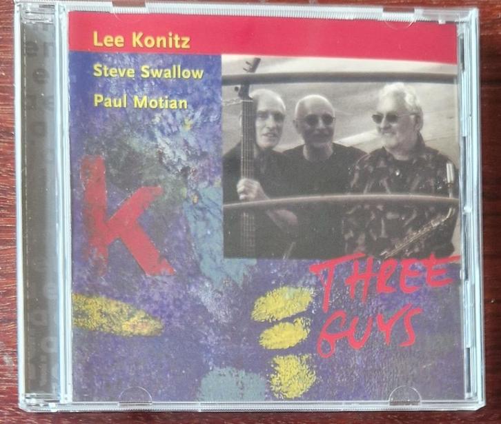Lee Konitz – Three Guys, Cd's en Dvd's, Cd's | Jazz en Blues, Zo goed als nieuw, Jazz, 1980 tot heden, Ophalen of Verzenden