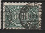 Duitsland 1922 - 5000 mark, Ophalen of Verzenden, Overige periodes, Gestempeld