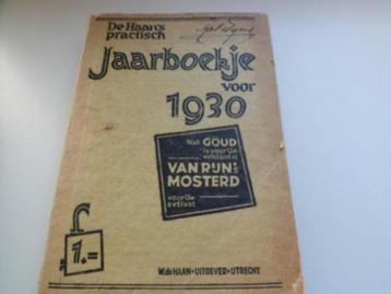 De haan`s practisch jaarboekje voor 1930  beschikbaar voor biedingen