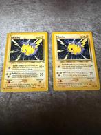 Pokémon Pikachu kaart, één van de eerste edities, Ophalen of Verzenden, Gebruikt, Losse kaart