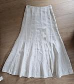 Exclusieve linnen rok van Onimo / John van Houtum - Maat S, Onimo, Wit, Ophalen of Verzenden, Maat 36 (S)