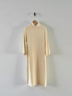 Bellerose jurk beige ecru bordeaux lint maat 3 40 L large, Maat 38/40 (M), Beige, Ophalen of Verzenden, Zo goed als nieuw