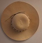 Licht crèmekleurige dameshoed van raffia-riet, Hoed, Nieuw, Geen merk, One size fits all