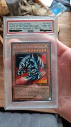 Blue eye toon Dragon PSA10 / Choas Emperor Dragon PSA10, Ophalen of Verzenden, Zo goed als nieuw, Losse kaart