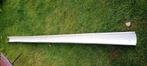 Dakgoot kunstof. Wit., Pvc, Ophalen of Verzenden, Zo goed als nieuw, 80 mm of meer
