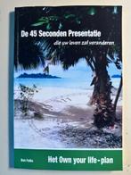 Boek : 45 seconden presentatie  zgan (B90), Ophalen of Verzenden, Zo goed als nieuw, Management, D. Failla