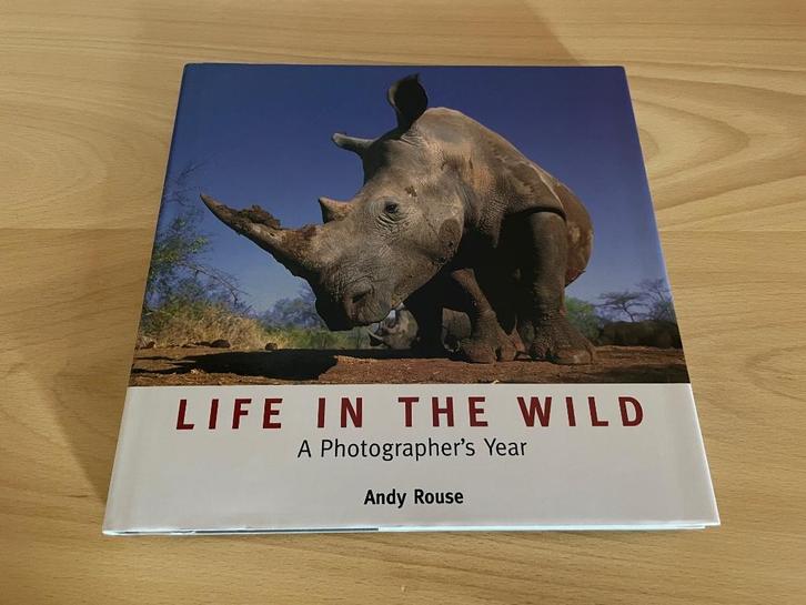 Andy Rouse Life in the Wild A Photographer's Year, Boeken, Hobby en Vrije tijd, Zo goed als nieuw, Fotograferen en Filmen, Verzenden