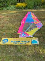 Surf zeilen oldschool, Watersport en Boten, Ophalen of Verzenden, Minder dan 5 m², Zeil, Gebruikt