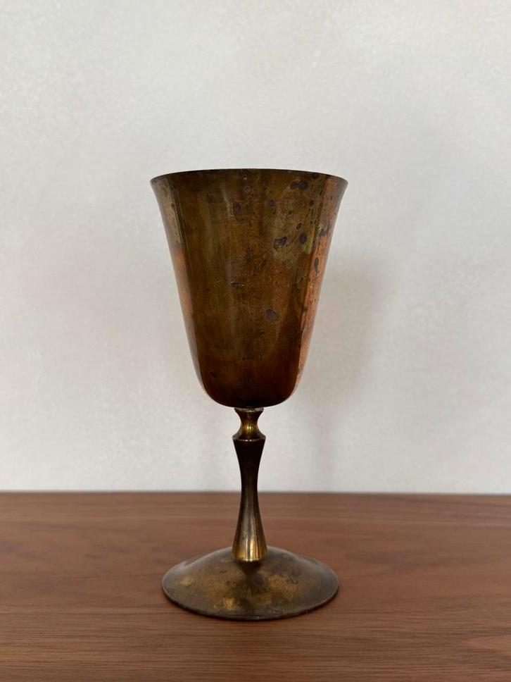 Antieke Bronzen Kelk, Antiek en Kunst, Antiek | Koper en Brons, Koper, Ophalen of Verzenden