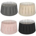 55 cm plissé stoffen lampenkappen vloerlampen tafellampen, Rond, Nieuw, Ophalen of Verzenden, Classic
