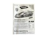 Kyosho handleiding McLaren GTR, Ophalen of Verzenden, Gebruikt, Overige schalen, Auto onroad