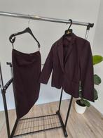 Max Mara Damespak Maat 40, Maat 38/40 (M), Kostuum of Pak, Bruin, Max Mara