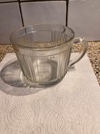 Oide glazen maatbeker, Antiek en Kunst, Ophalen of Verzenden
