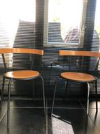 Vintage Korpo stoelen jaren 90 Ikea 2x, Huis en Inrichting, Stoelen, Ophalen, Twee, Wit, Zo goed als nieuw