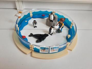 Playmobil 9063 Bassin voor zeedieren met pinguïns en zeerob beschikbaar voor biedingen