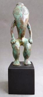 Sepik Figuur Vogelman Birdman Nieuw Guinea Papoea Volk Stam, Ophalen of Verzenden, Brons