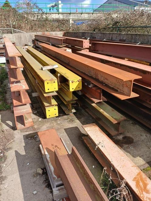 Stalen balken, Doe-het-zelf en Verbouw, Metalen, Gebruikt, IJzer, Ophalen