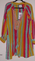 Ibiza Tuniek Jurk One Size Nieuw Gold & Silver, Gold & Silver, Verzenden, Nieuw