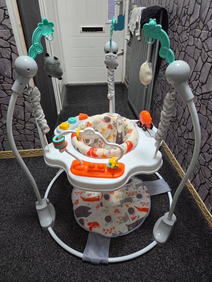Baninni Baby Jumper Salta Grijs - Zo Goed Als Nieuw!, Kinderen en Baby's, Speelgoed | Babyspeelgoed, Zo goed als nieuw, Babygym