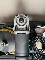 Ferm Poetsmachine Handslijpmachine - Zo goed als nieuw, Ophalen of Verzenden, Zo goed als nieuw, 700 tot 1000 watt, Haakse handslijpmachine