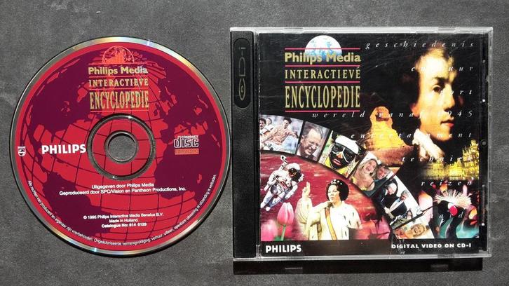 CDI - Philips Media Interactieve Encyclopedie - CD-I Interac, Spelcomputers en Games, Games | Overige, Zo goed als nieuw, Overige genres