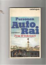 Catalogus Personen Auto Rai Amsterdam. 7 t/m 17 februari 19, Ophalen of Verzenden, Gelezen, Algemeen